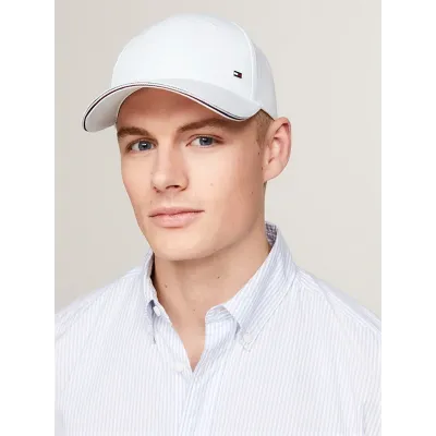 Casquette Tommy Hilfiger Corporate Baseball Cap blanche pour homme - AM0AM12035-YCF