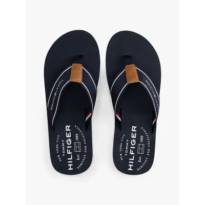 Tongs Tommy Hilfiger Beach Sandal bleu marine pour homme - FM0FM05621-DW5