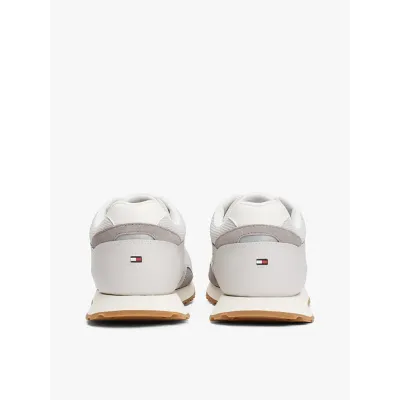 Baskets Tommy Hilfiger New Runner EVA Mix gris clair pour homme - FM0FM05522-PSU