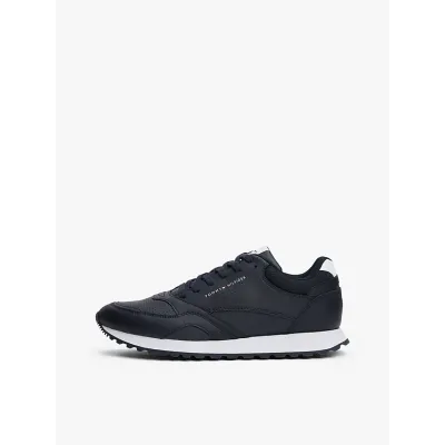 Baskets Tommy Hilfiger New Runner EVA Leather Essential bleu marine pour homme - FM0FM05512-DW5