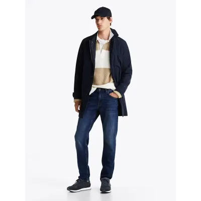 Baskets Tommy Hilfiger New Runner EVA Mix Flag bleu marine pour homme - FM0FM05454-DW5