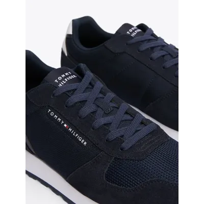 Baskets Tommy Hilfiger New Runner EVA Mix Flag bleu marine pour homme - FM0FM05454-DW5