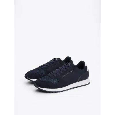 Baskets Tommy Hilfiger New Runner EVA Mix Flag bleu marine pour homme - FM0FM05454-DW5