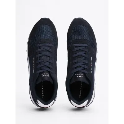Baskets Tommy Hilfiger New Runner EVA Mix Flag bleu marine pour homme - FM0FM05454-DW5