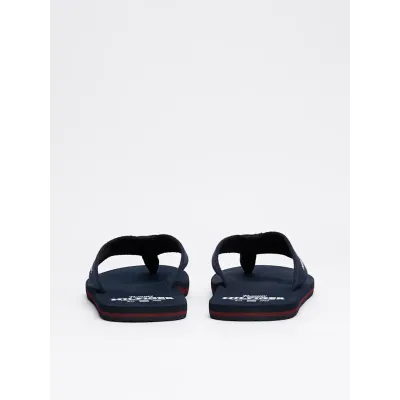 Tongs Tommy Hilfiger Hilfiger 85 Beach Sandal bleu marine pour homme - FM0FM05339-DW5