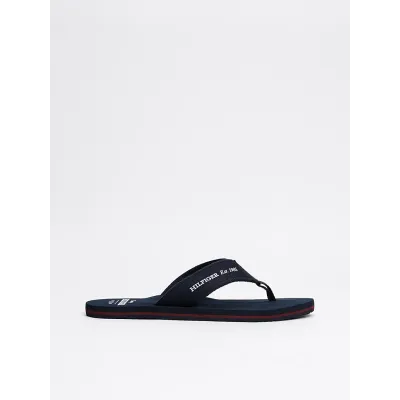 Tongs Tommy Hilfiger Hilfiger 85 Beach Sandal bleu marine pour homme - FM0FM05339-DW5