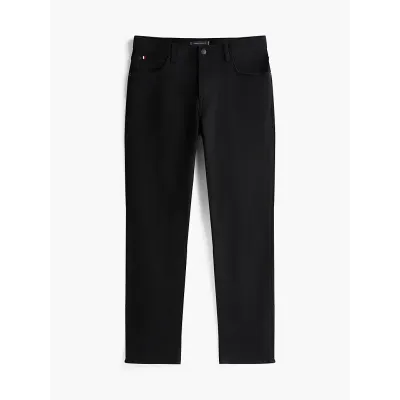 Jean Tommy Hilfiger Straight Denton Stretch noir pour homme - MW0MW40681-1B5
