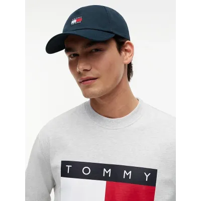 Casquette Tommy Jeans Heritage Logo Twill Baseball bleu marine - AM0AM12933-C1G