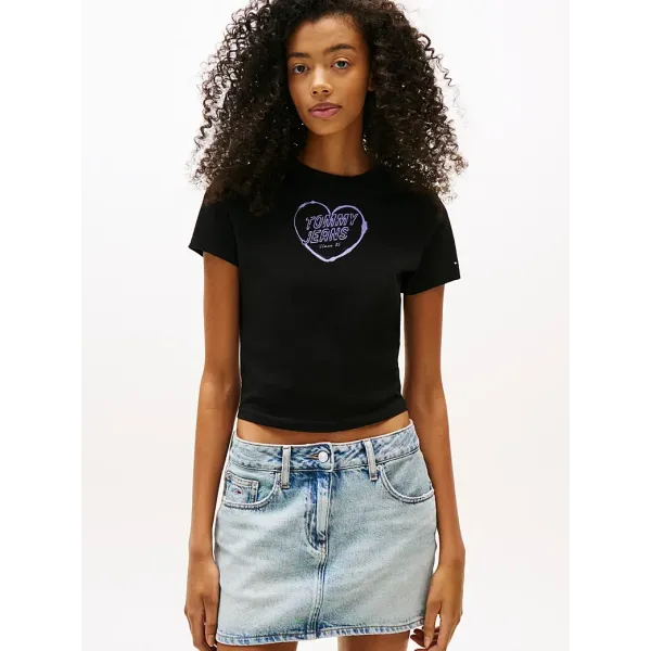 SLIM SHORT HEART TEE-SHIRT