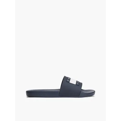 Claquettes Tommy Jeans Essential Pool Slides bleu marine - EM0EM01191-C1G