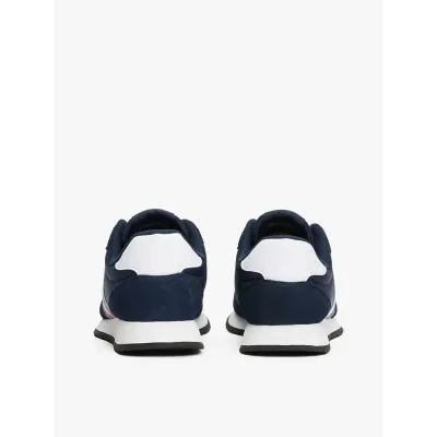 Baskets Tommy Jeans Runner Casual Essential bleu marine pour homme - EM0EM01351-C1G