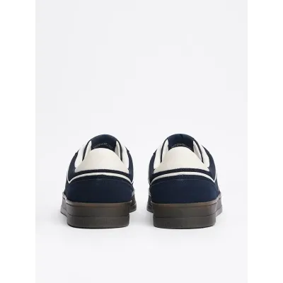 Baskets Tommy Jeans The Greenwich Suede bleu marine pour homme - EM0EM01516-C1G