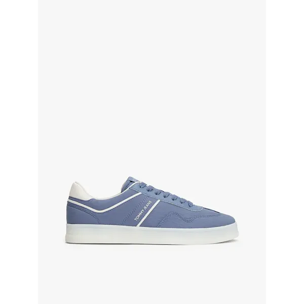 THE GREENWICH SUEDE MIXED TEXTURE TRAINERS