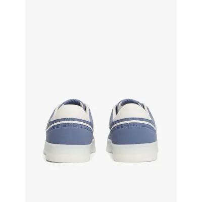 Baskets Tommy Jeans The Greenwich Suede Mixed Texture bleu pour homme - EM0EM01586-PO6