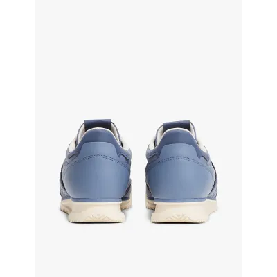 Baskets Tommy Jeans Runner Cleated Mixed Texture bleues pour homme - EM0EM01598-PO6