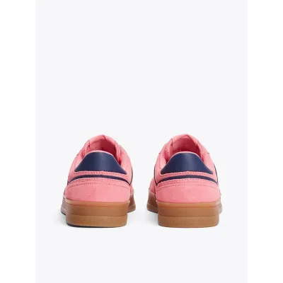 Baskets Tommy Jeans The Greenwich Suede roses pour femme - EN0EN02696-TIG