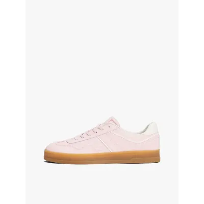 Baskets Tommy Jeans The Greenwich Textile rose pâle pour femme - EN0EN02805-TH2