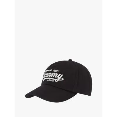 Casquette baseball Tommy Jeans Logo Embroidery noire - AM0AM13550-BDS