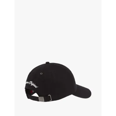 Casquette baseball Tommy Jeans Logo Embroidery noire - AM0AM13550-BDS