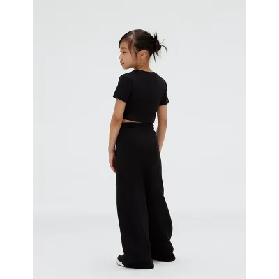Top Calvin Klein Punto Logo noir pour fille - IG0IG02977-BEH