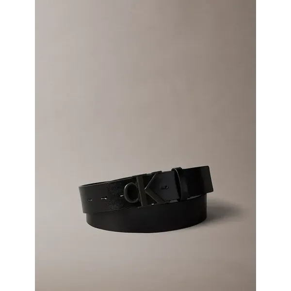 FULL GRAIN LEATHER LOGO BELT