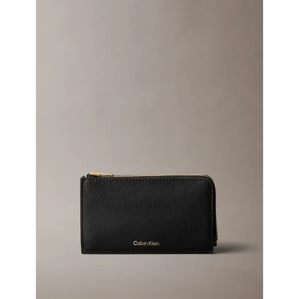FOIL LOGO TOP ZIP CARDCASE