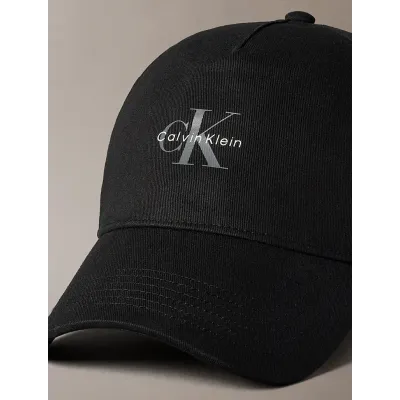 Casquette Calvin Klein Monologo Printed Baseball noire pour homme - LV04G5032G-UB1
