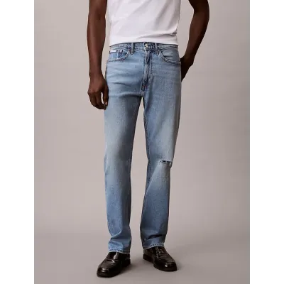Jean Calvin Klein Standard Straight Abner bleu clair pour homme, référence LV04LB783G-57O