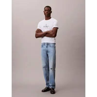 Jean Calvin Klein Standard Straight Abner bleu clair pour homme, référence LV04LB783G-57O