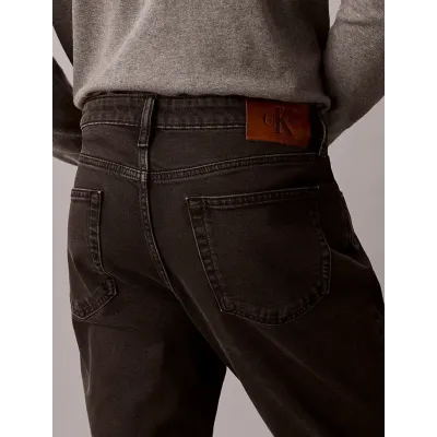 Jean Calvin Klein Slim CK Essential noir délavé pour homme, référence LV04RB738G-846