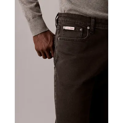Jean Calvin Klein Slim CK Essential noir délavé pour homme, référence LV04RB738G-846