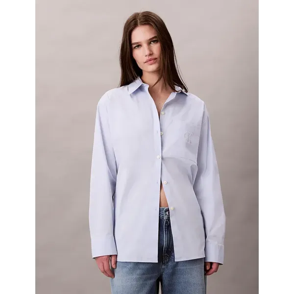 RELAXED POPLIN SHIRT