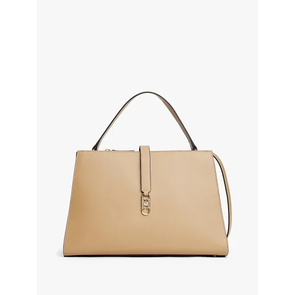 TH MONOGRAM CROSSBODY SATCHEL