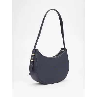 Sac à bandoulière femme Tommy Hilfiger Legacy Shoulder Bag Bleu Marine AW0AW16899-DW6 en polyuréthane