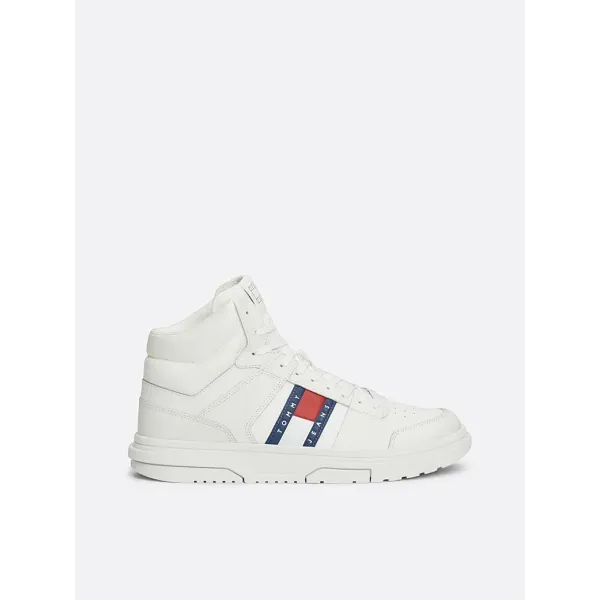 SNEAKERS HOMME BROOKLYN MIX MAT MID BLANCHES