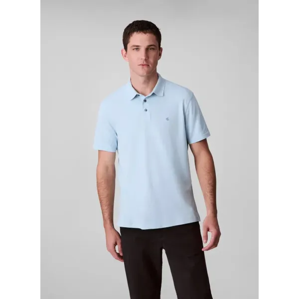 SHORT SLEEVE SUPIMA CHEST EMBROIDERY
