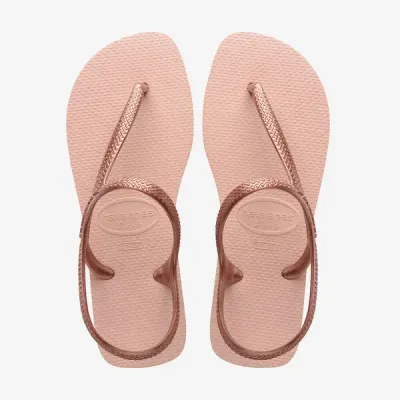 Sandales Havaianas Flash Urban roses 4000039-3606 à brides fines avec maintien arrière et semelle plate