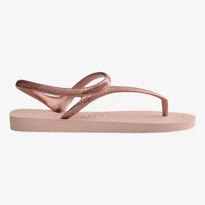 Sandales Havaianas Flash Urban roses 4000039-3606 à brides fines avec maintien arrière et semelle plate