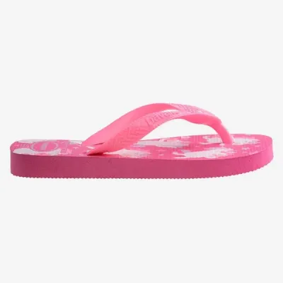 Tongs Havaianas Kids Fantasy roses 4103405-5784 avec motifs fantaisie et pin décoratif