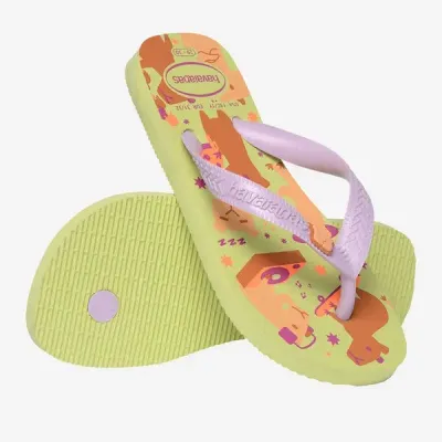 Tongs Havaianas Kids Fantasy multicolores 4103405-9307 avec motifs fantaisie et pin décoratif