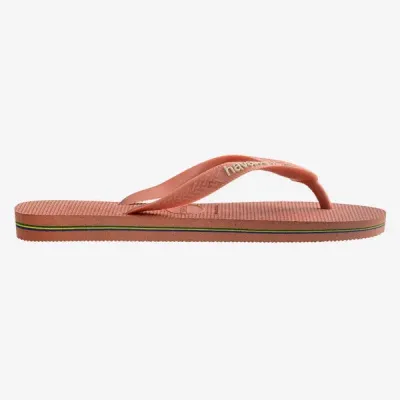 Tongs Havaianas Brasil Logo Corail 4110850-9259 avec drapeau brésilien
