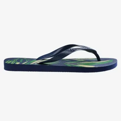Tongs Havaianas Aloha bleues 4111355-9380 à imprimé floral tropical