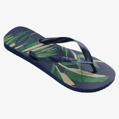 Tongs Havaianas Aloha bleues 4111355-9380 à imprimé floral tropical