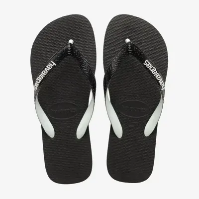Tongs noires Havaianas Top Mix référence 4115549-1069