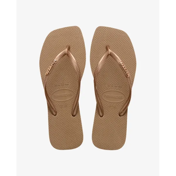 HAVAIANAS SQUARE LOGO METALLIC