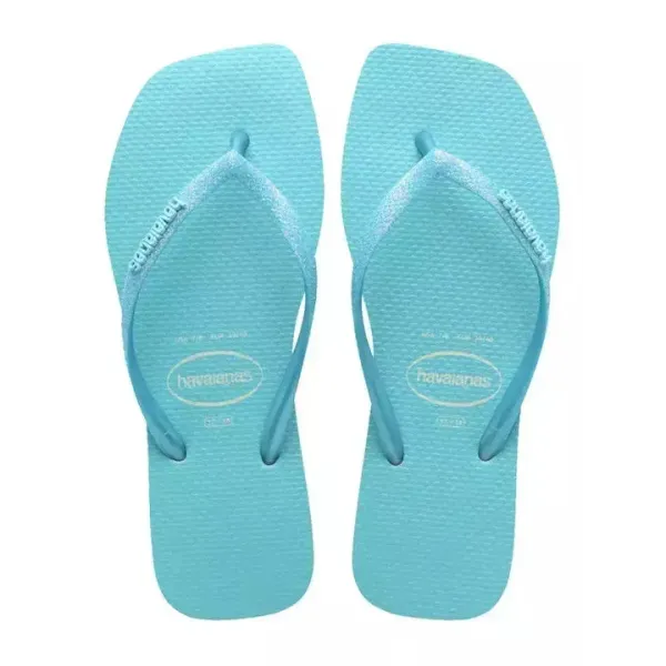 HAVAIANAS SLIM SQUARE GLITTER NEON