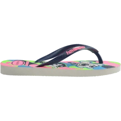 Tongs Havaianas Kids Slim Powerpuff Girls bleues 4149886-0001 avec imprimé Super Nanas