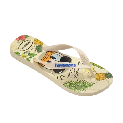 Tongs Havaianas Top Disney Classics Donald Duck jaunes 4148941-0121 à semelle imprimée