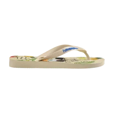 Tongs Havaianas Top Disney Classics Donald Duck jaunes 4148941-0121 à semelle imprimée