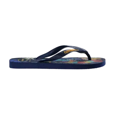 Tongs Havaianas Top Disney Classics Stitch bleues 4148941-0144 à semelle imprimée